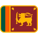 Emoji Bandera de Sri Lanka en Twitter / X
