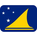Emoji Bandera de Tokelau en Twitter / X