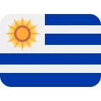 Uruguay Flag emoji on Twitter / X