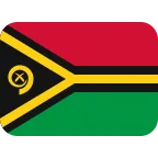 Vanuatu Flag emoji on Twitter / X