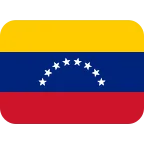 Emoji Bandera de Venezuela en Twitter / X