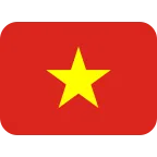 Vietnam Flag emoji on Twitter / X