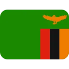 Emoji Bandera de Zambia en Twitter / X
