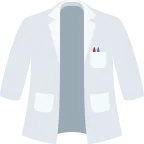 Emoji Bata de laboratorio en Twitter / X