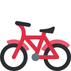 Emoji Bicicleta en Twitter / X