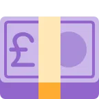 Pound Banknote emoji on Twitter / X