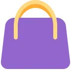 Handbag emoji on Twitter / X
