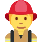 Firefighter emoji on Twitter / X
