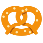 Pretzel emoji on Twitter / X