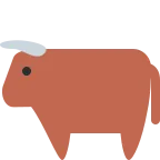 Ox emoji on Twitter / X