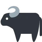 Emoji Búfalo de agua en Twitter / X