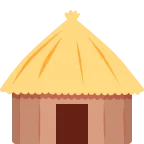 Emoji Cabaña en Twitter / X