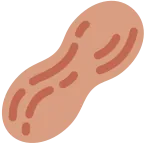 Emoji Cacahuetes en Twitter / X