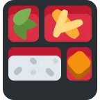 Bento Box emoji on Twitter / X