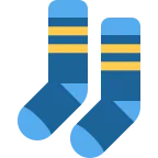 Socks emoji on Twitter / X