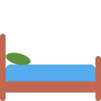 Bed emoji on Twitter / X