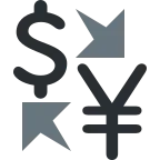 Emoji Cambio de divisas en Twitter / X