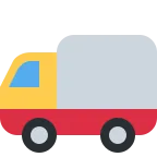 Delivery Truck emoji on Twitter / X