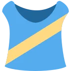 Emoji Camiseta sin mangas en Twitter / X