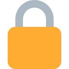 Locked emoji on Twitter / X