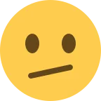 Face with Diagonal Mouth emoji on Twitter / X