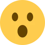 Emoji Cara con la boca abierta en Twitter / X