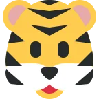 Tiger Face emoji on Twitter / X