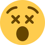 Emoji Cara mareada en Twitter / X