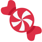Emoji Caramelo en Twitter / X