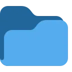 File Folder emoji on Twitter / X