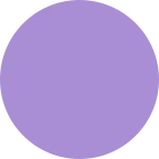 Emoji Círculo morado en Twitter / X