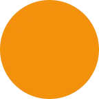 Orange Circle emoji on Twitter / X