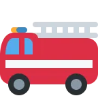 Fire Engine emoji on Twitter / X