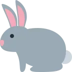 Rabbit emoji on Twitter / X