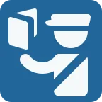 Emoji Control de pasaportes en Twitter / X