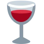 Emoji Copa de vino en Twitter / X