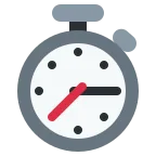 Emoji Cronómetro en Twitter / X