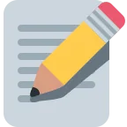 Memo emoji on Twitter / X