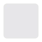 Emoji Cuadrado blanco mediano en Twitter / X