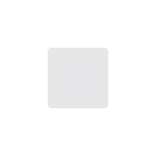 Emoji Cuadrado blanco pequeño en Twitter / X