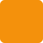 Orange Square emoji on Twitter / X