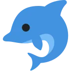 Emoji Delfín en Twitter / X