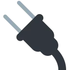 Emoji Enchufe eléctrico en Twitter / X