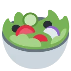 Emoji Ensalada en Twitter / X