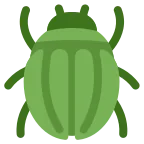 Beetle emoji on Twitter / X