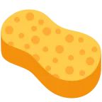 Sponge emoji on Twitter / X