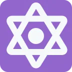 Dotted Six-Pointed Star emoji on Twitter / X