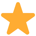 Emoji Estrella en Twitter / X