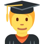 Emoji Estudiante en Twitter / X