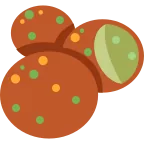 Falafel emoji on Twitter / X